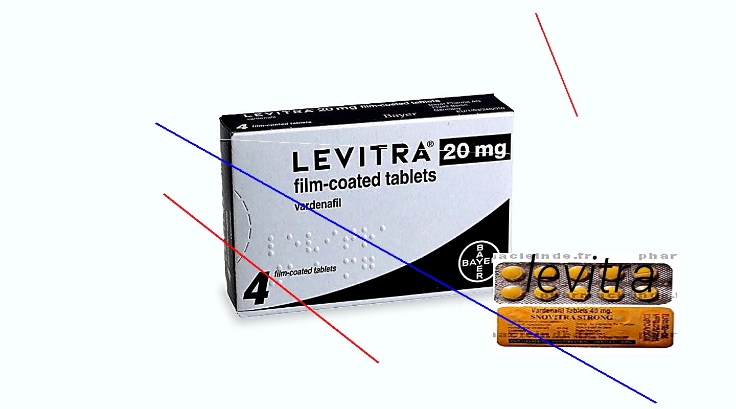 Levitra 20mg le prix